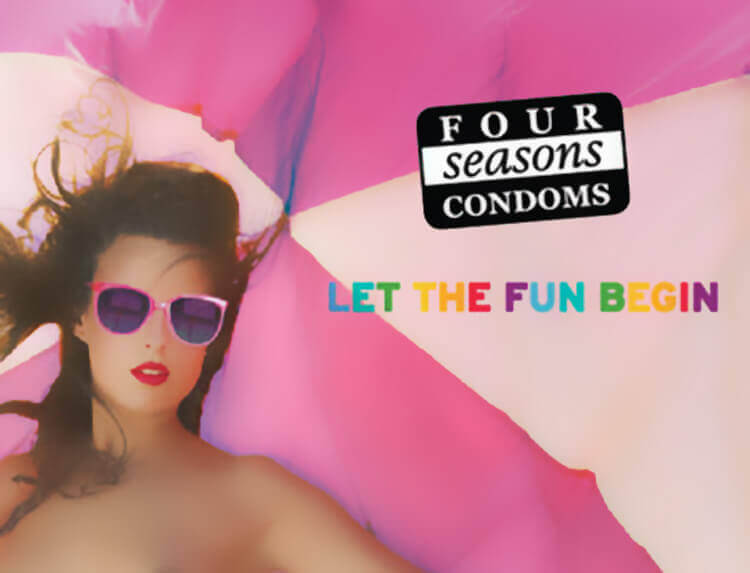 Let the fun begin - four seasons condoms qr code