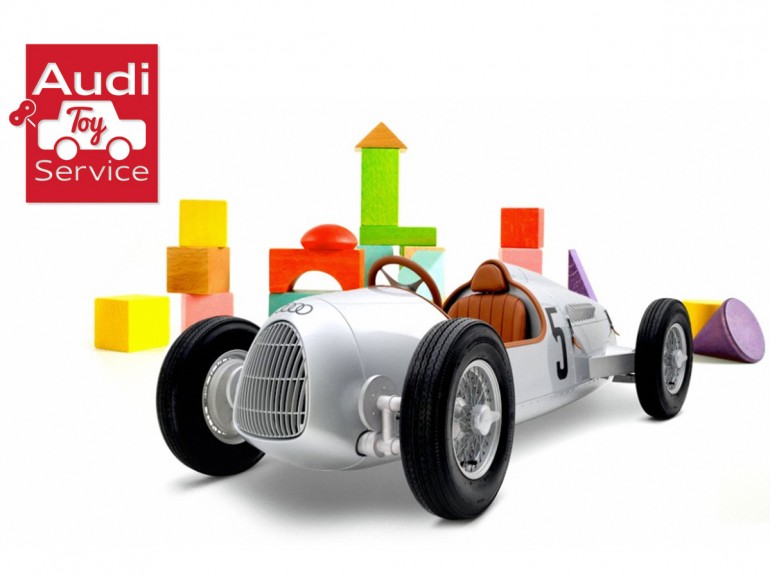 Audi toy service QR code