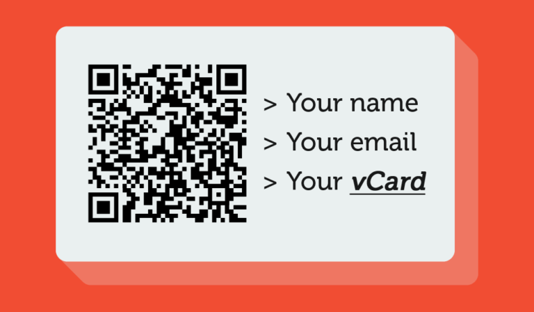 Qr vcard генератор