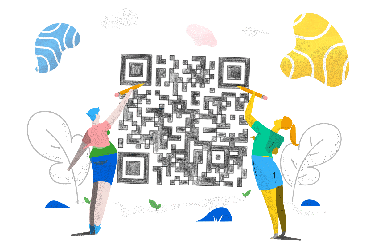 Hero website QR code